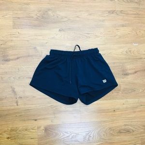 WILSON M women’s mini shorts with elastic at hem